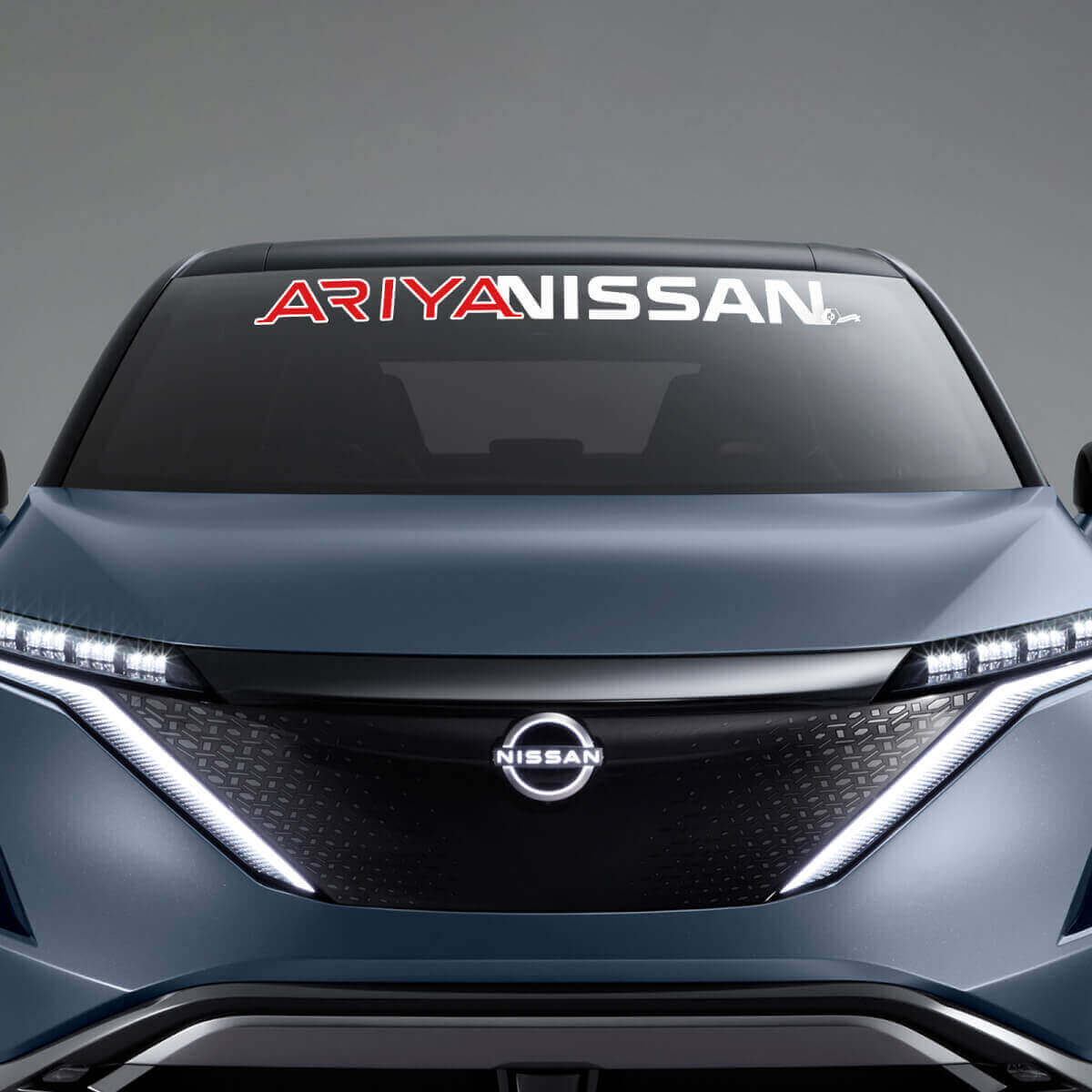 Brand Lettering Windshield Graphics Decal Sticker 3 for Nissan ARIYA
