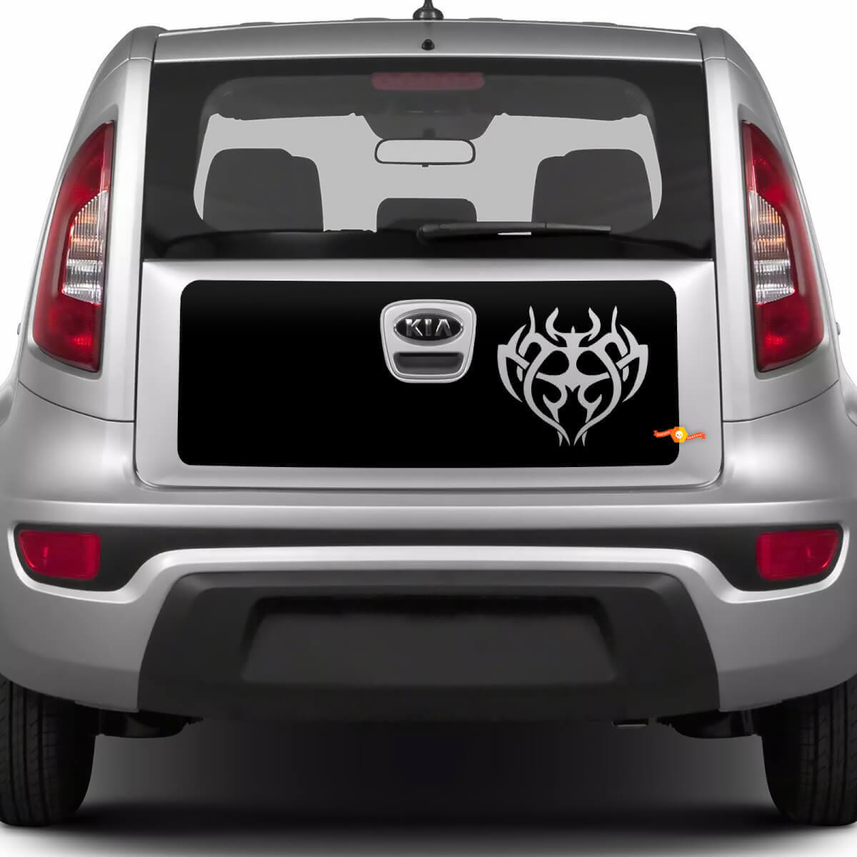 Rear Trunk Vinyl Wrap Decal Sticker Graphic 3 for Kia Soul