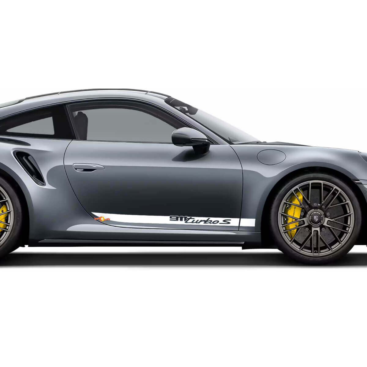 Side Kit graphic Decal Sticker for Porsche 911 Turbo S 992.2