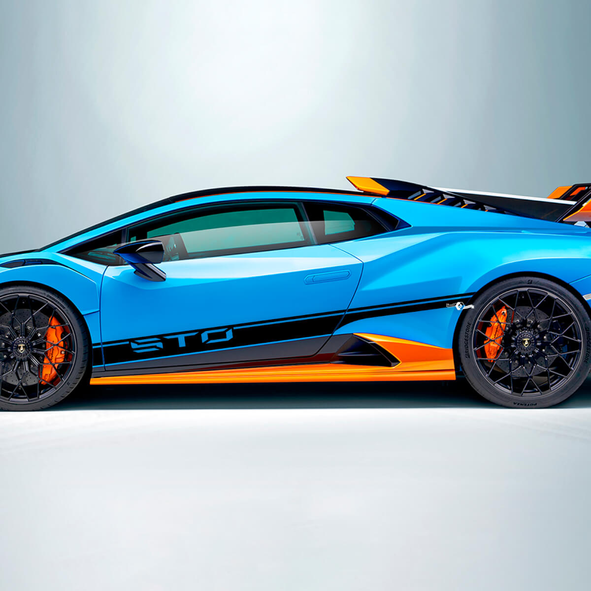 STO Stripes Side Vinyl Decal Sticker Graphics for Lamborghini STO