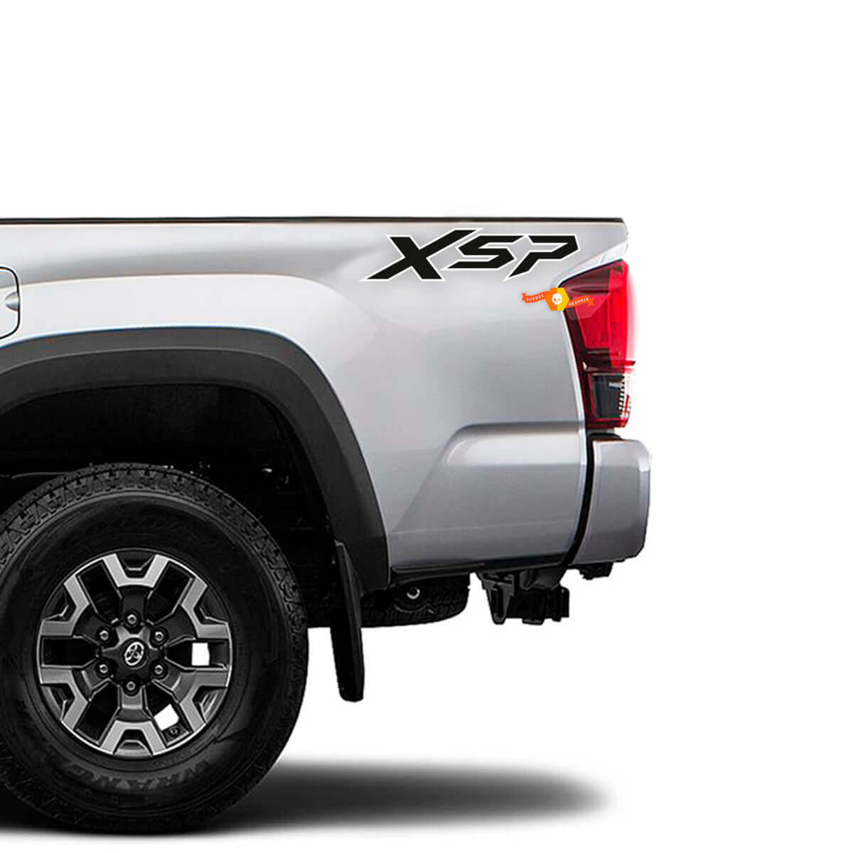 Pair of XSP Side Truck Vinyl Stickers Decal for Toyota Tacoma