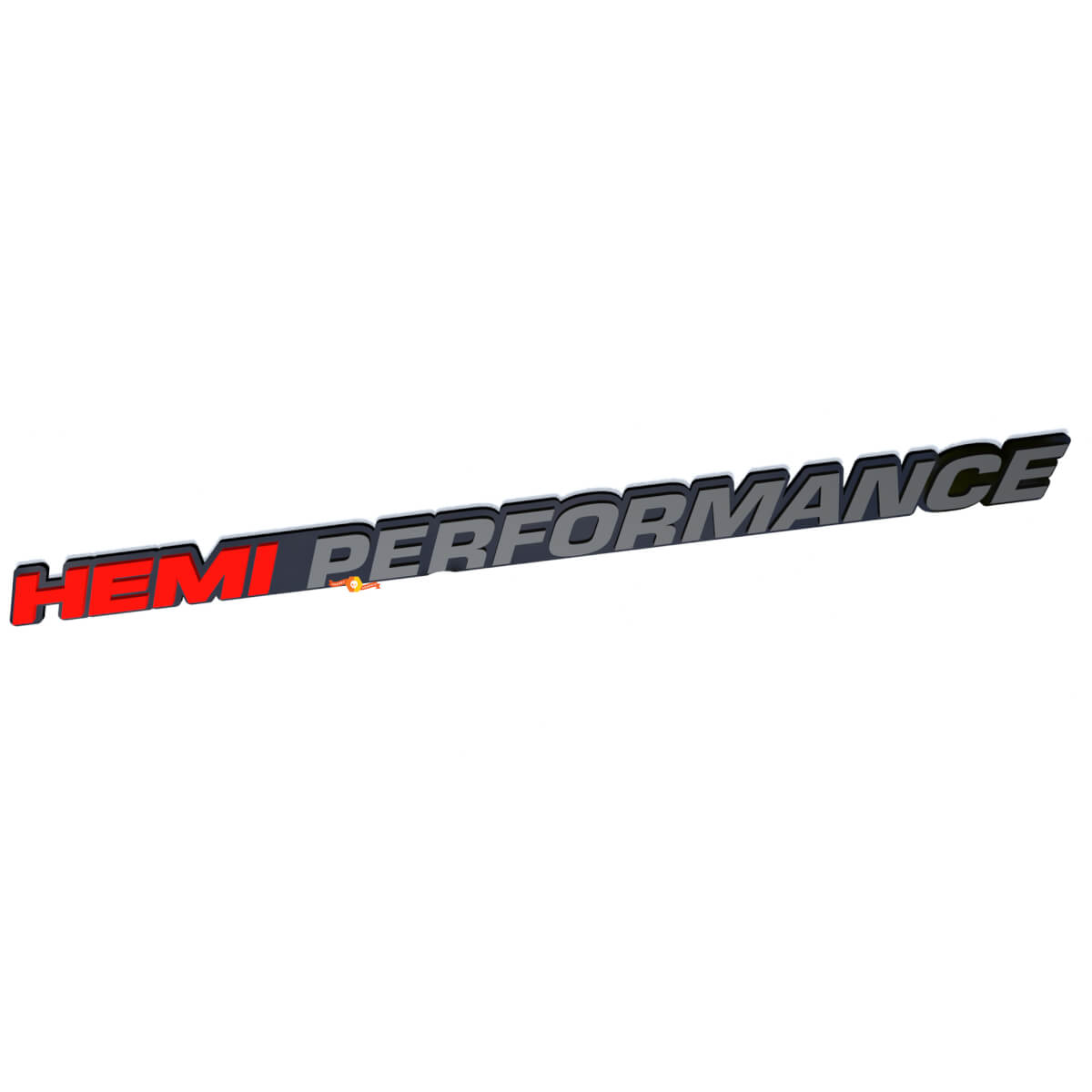 HEMI PERFORMANCE Hood Badge Emblem 3D Badge for Dodge Ram 1500 Truck 5.7L V8 Hemi