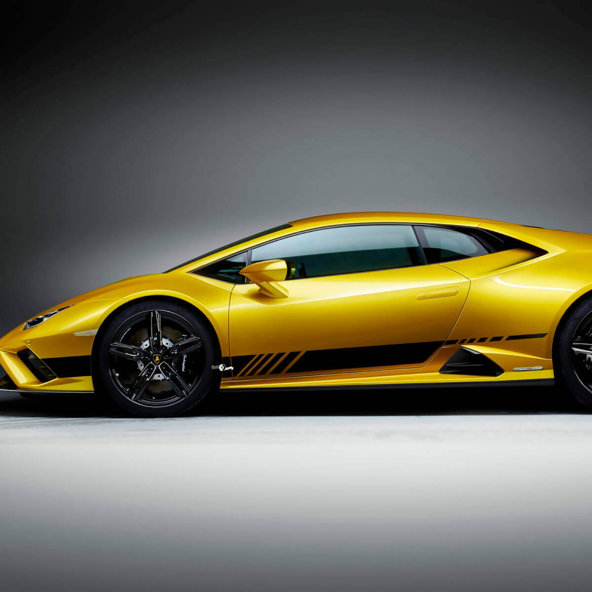 Side Stripes Graphics Racing Vinyl Decal Sticker Graphics for Lamborghini Huracan Evo