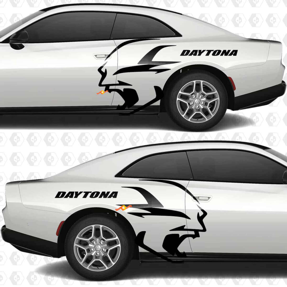 Banshee Vinyl Decals Stickers Graphic 2 for Dodge Charger Daytona