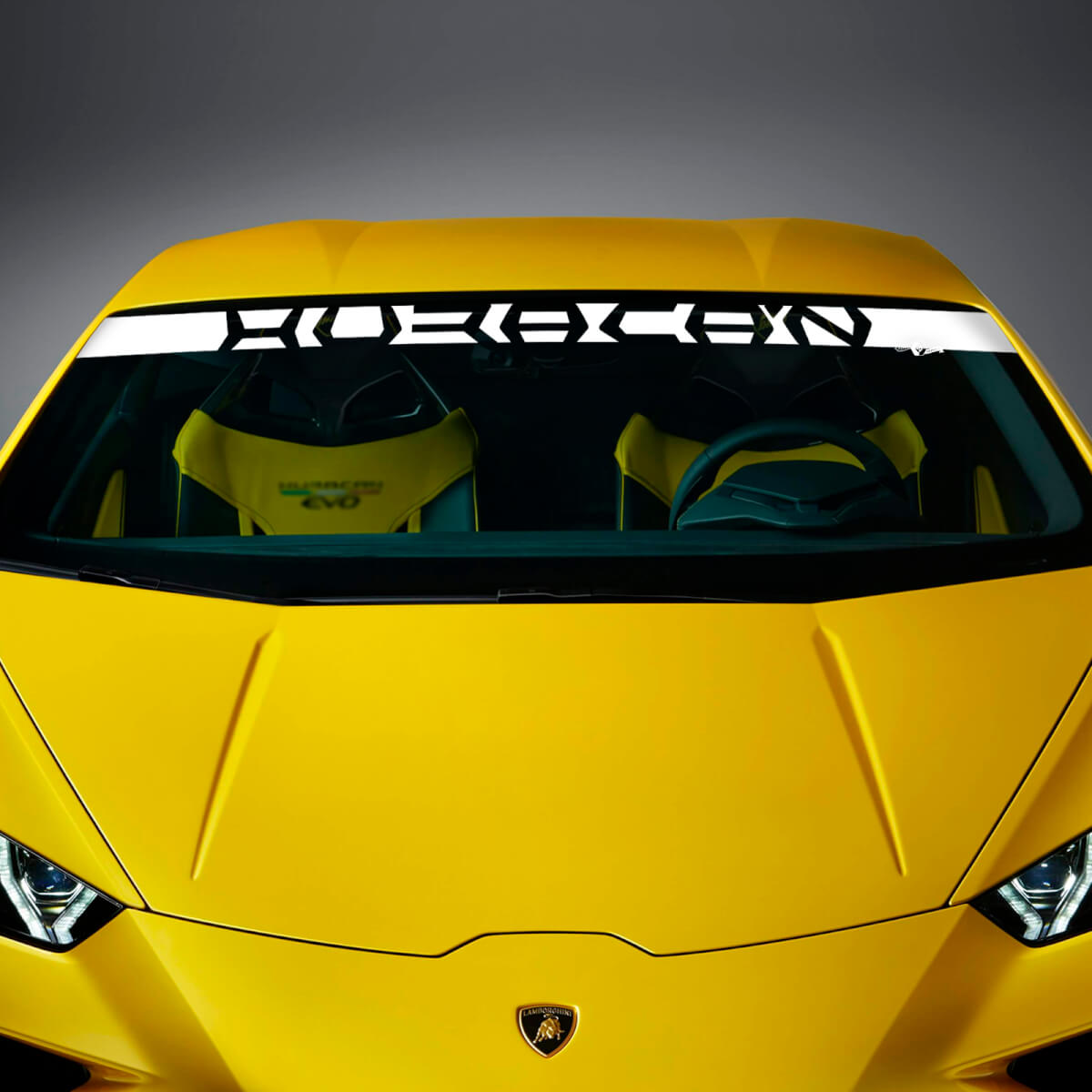 Windshield Stripe Vinyl Decal Sticker Graphics for Lamborghini Huracan Evo