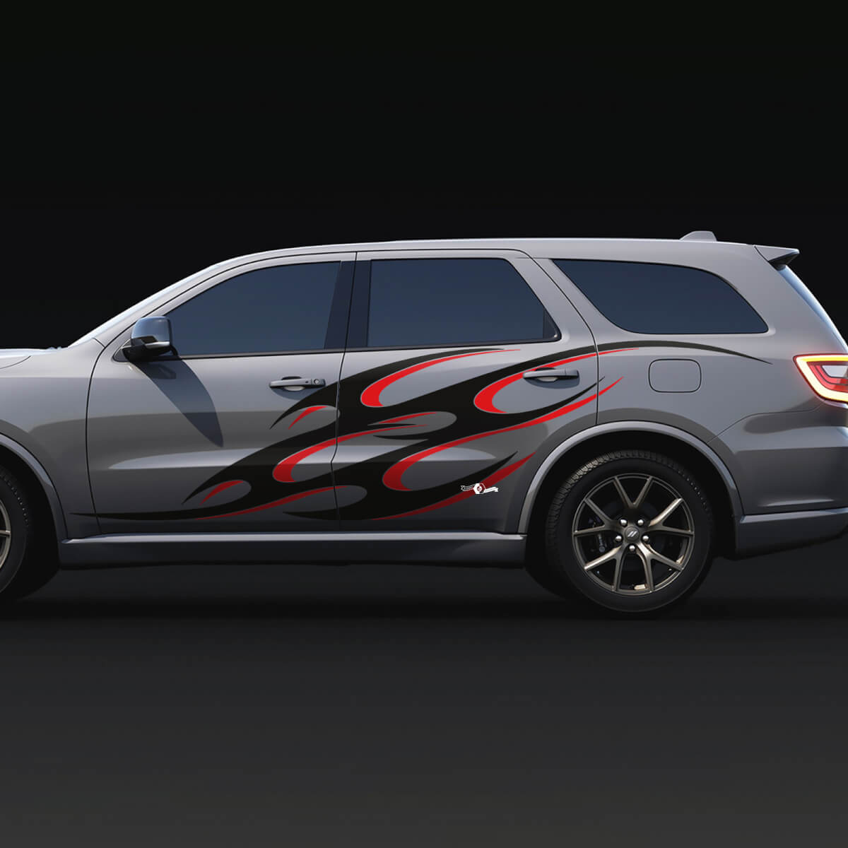 Side Doors Tribal Graphics Decal vinyl stickers for Dodge Durango