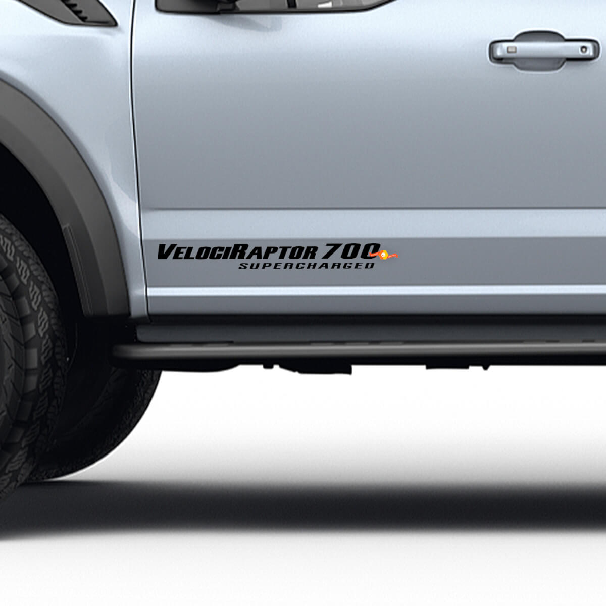 VelociRaptor V8 700 SuperCharged Side Doors Tailgate pickup decal sticker for Ford f150