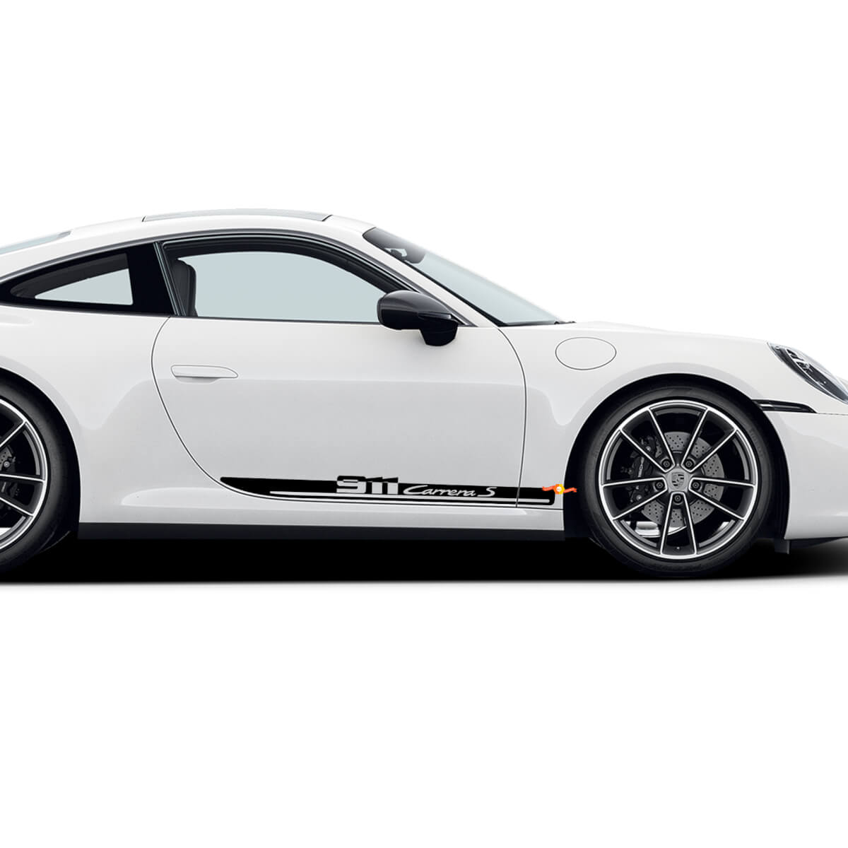 Side Door Stripes Kit for Porsche 911 Carrera S Decal Sticker