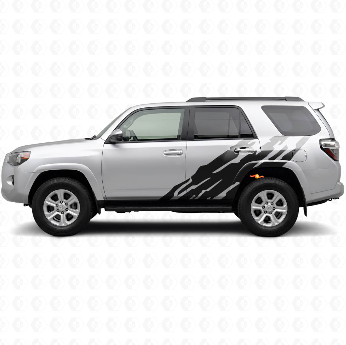Mud Splash Graphic Side Vinyl Decal for Toyota 4Runner 2009-2024