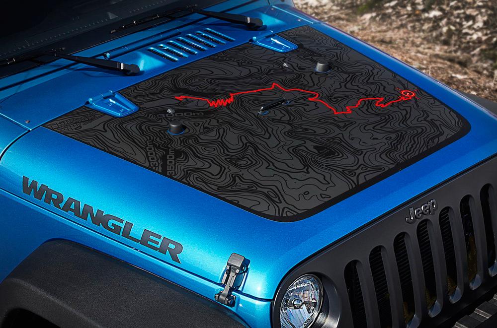 Jeep Wrangler Custom Hood