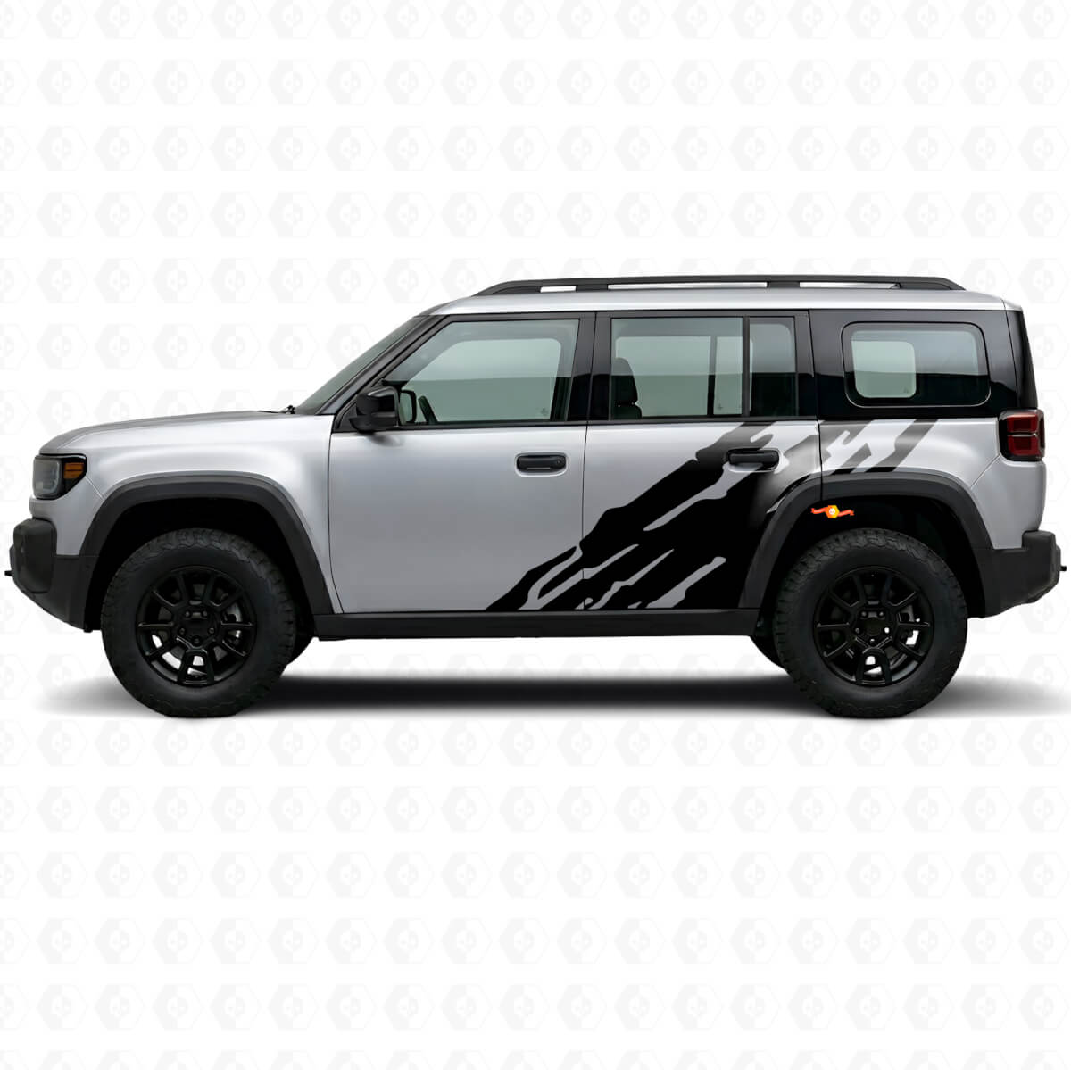 Mud Splash Graphic Side Vinyl Decal for Jeep Recon 2026+
