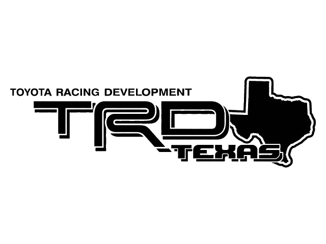 Product 2 Toyota Trd Texas Decal Trd Racing Development Side Vinyl Decal Sticker