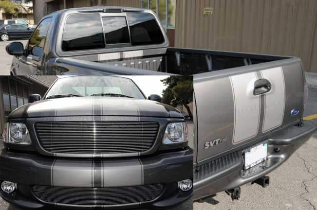 Racing Stripes Decal Graphics Stickers for Ford F-150 Raptor SVT