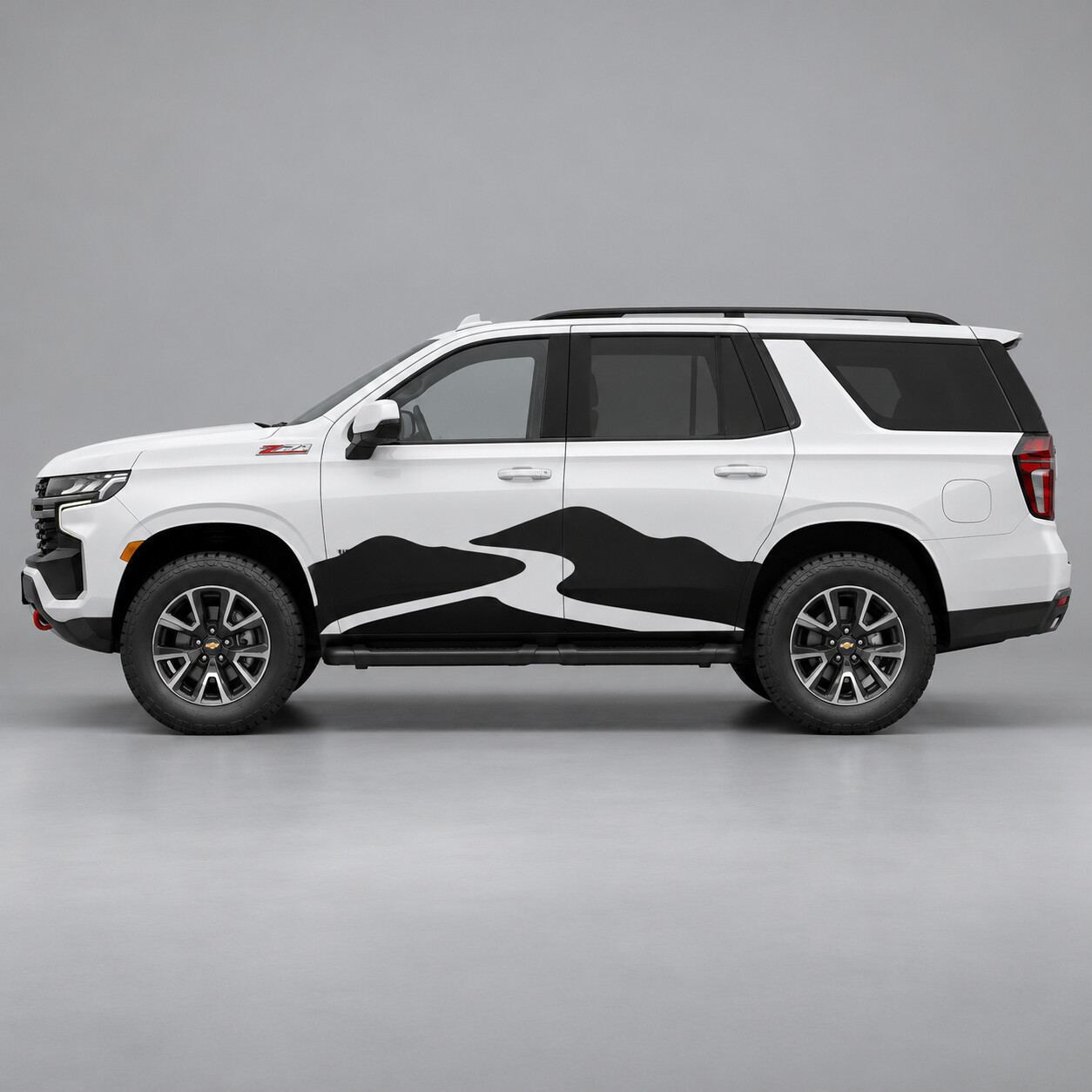 Z71 Boulder Path Side Vinyl Decal Sticker for Chevrolet Tahoe 2023