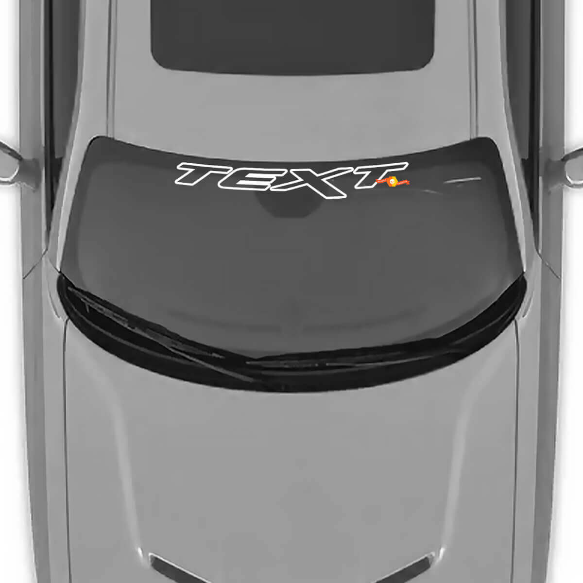 Windshield Banner Vinyl Sticker Decal for Dodge Challenger Charger For Chrysler 300 For Jeep SRT8