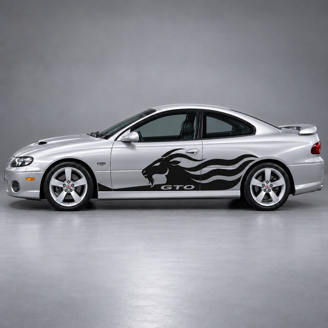 6.0 Goat Smoke Side Vinyl Decal Sticker for Pontiac GTO 2006