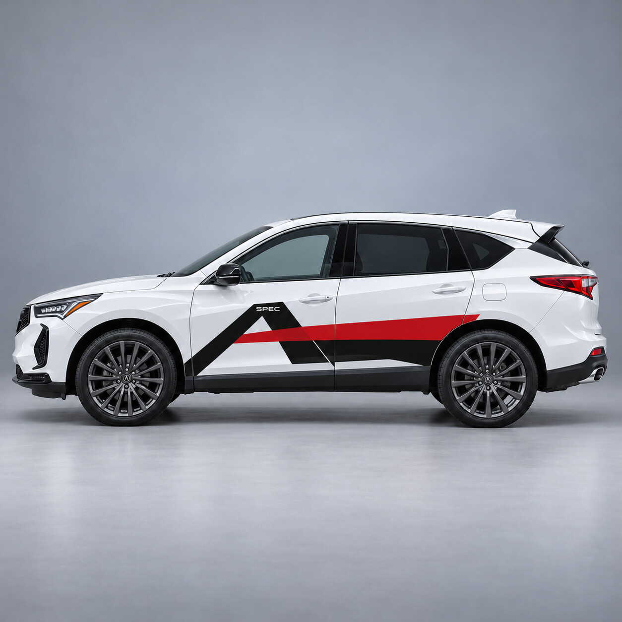 A-Spec Advance Apex A Side Vinyl Decal Sticker for Acura RDX 2022