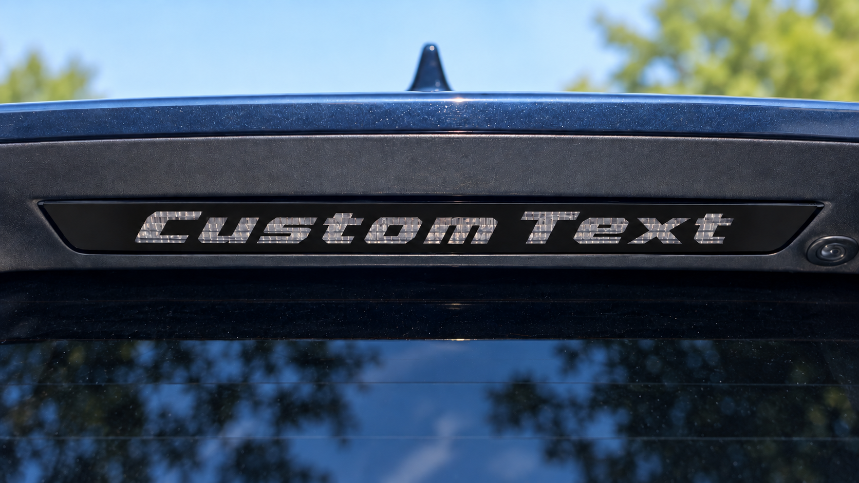 Custom Text Lettering Pair Vinyl Decal Sticker for Ford Explorer 2010-2018 Rear Window Vinyl Decal Sticker for Ford Explorer 2022-2026