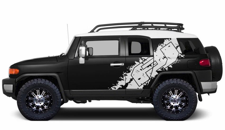 Product Vinyl Decal Fj Side Graphic Wrap Kit For Toyota Fj