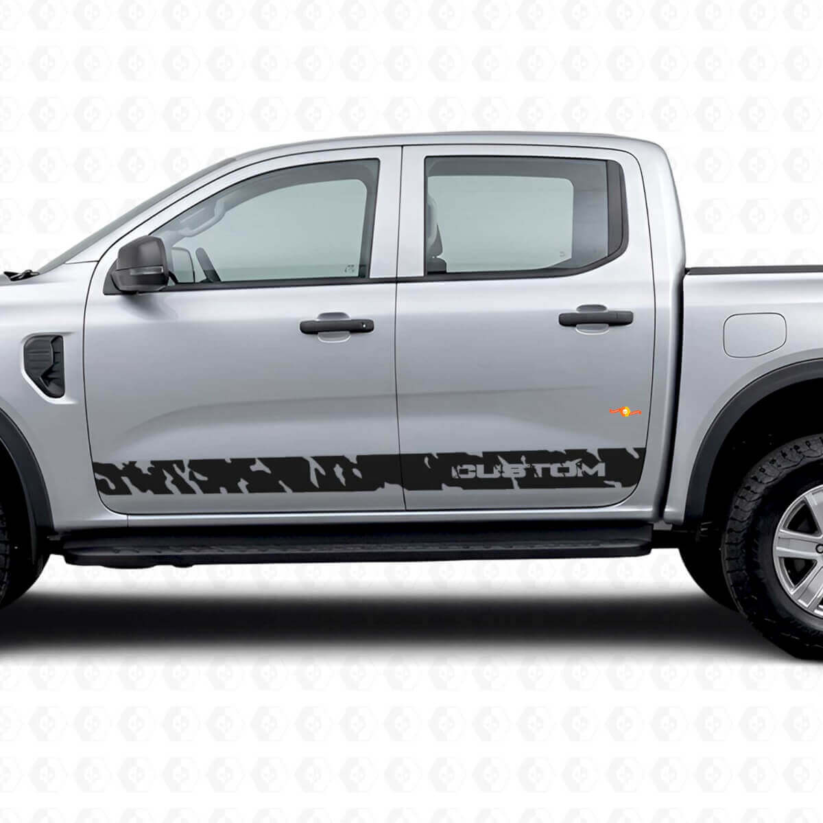 Wild Side Stripe Graphics Decal Sticker for Musclecar Ranger Wildtrak