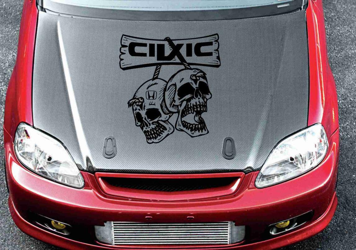 Honda Civic Decals Stickers