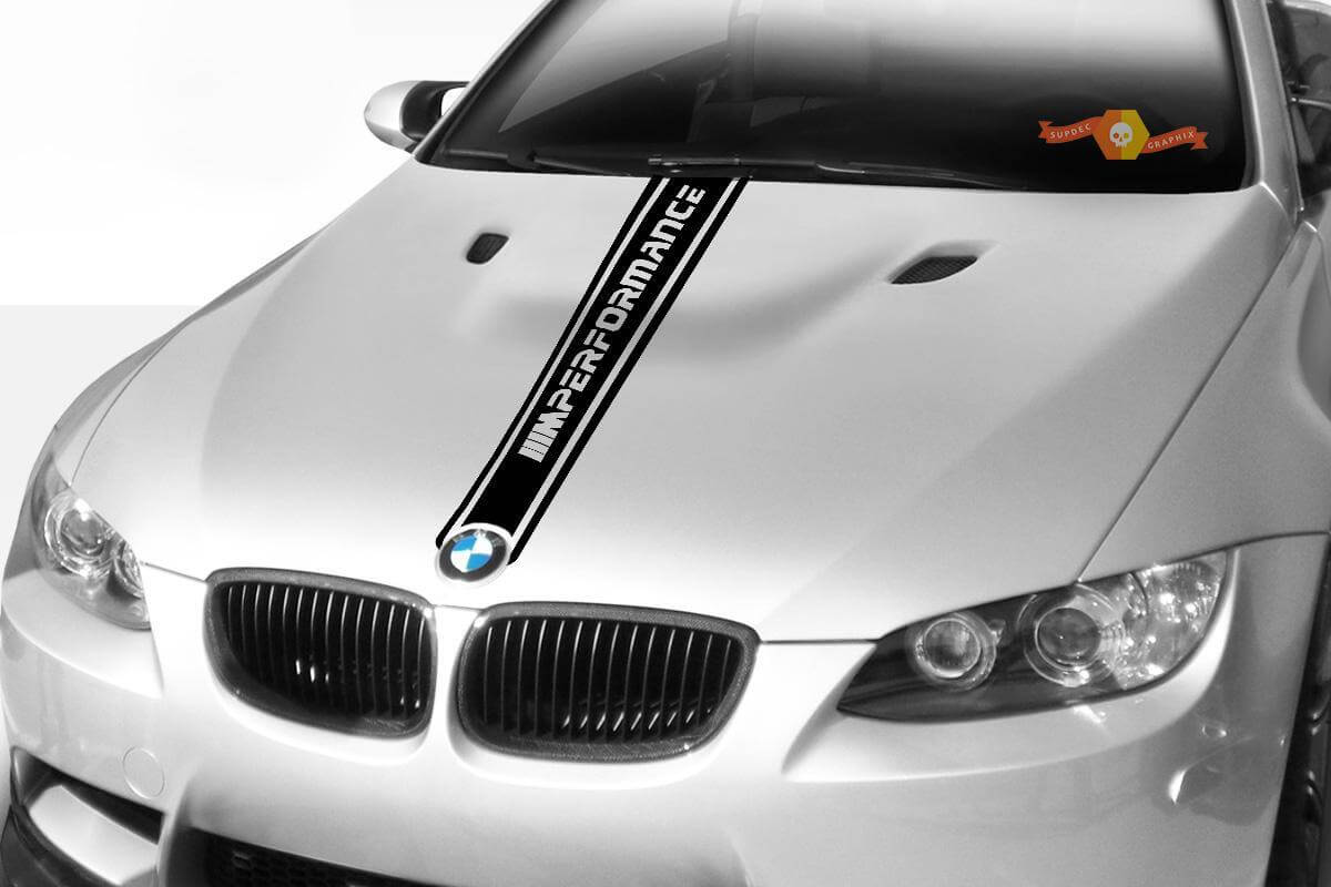 M Performance Stripe Hood Vinyl Decal Sticker for BMW 3 Series E90/E91/E92/E93 2005-2013