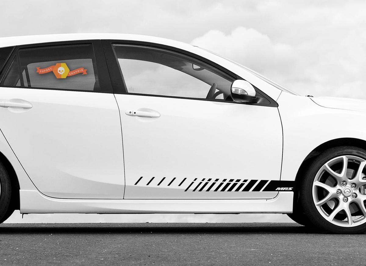 Mazda 6 MPS Türverkleidung Seitenstreifen Grafik Aufkleber MazdaSpeed