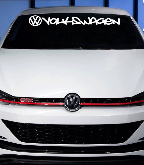 2x Volkswagen Logo Sticker Decal Decal Stickers Decal 