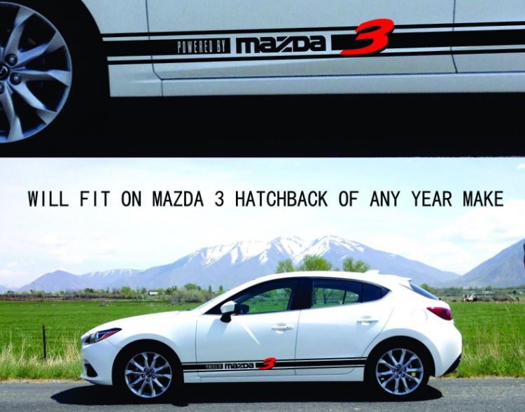 Mazda 3 Decals