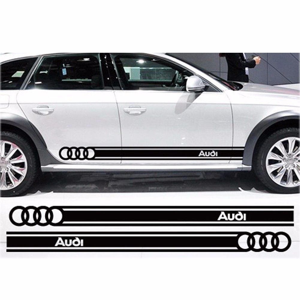 audi body graphics body Decals Product: stickers personalized Beltline car