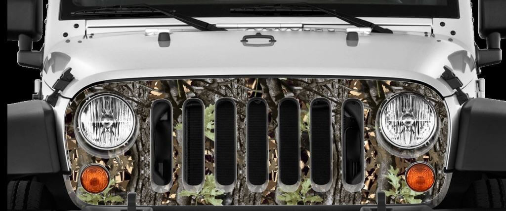 American Flag Camo 5 Wrap Vinyl Skin for Jeep Wrangler