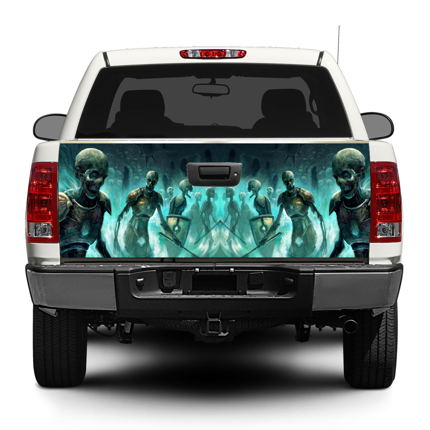 Zombies Tailgate Decal Sticker Wrap Pick-up Truck Suv