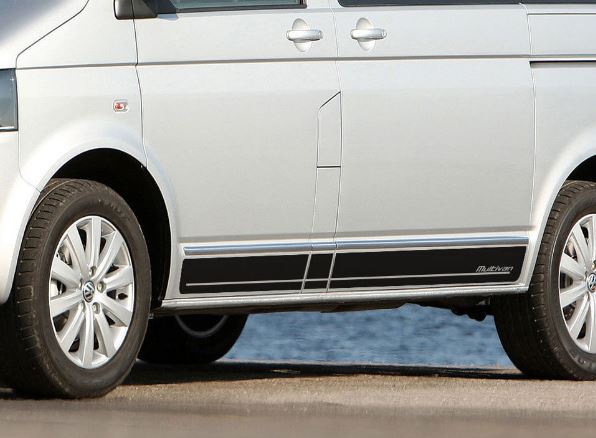 Volkswagen T5 bus Multivan - side stripe decal graphics sticker
