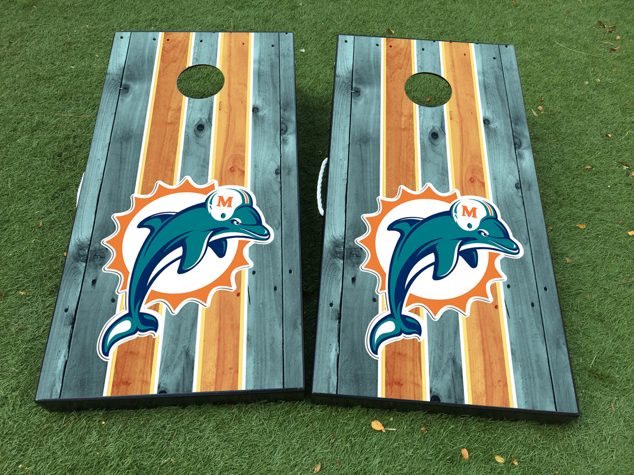 Miami Dolphins cornhole board or vehicle decal MD2 s