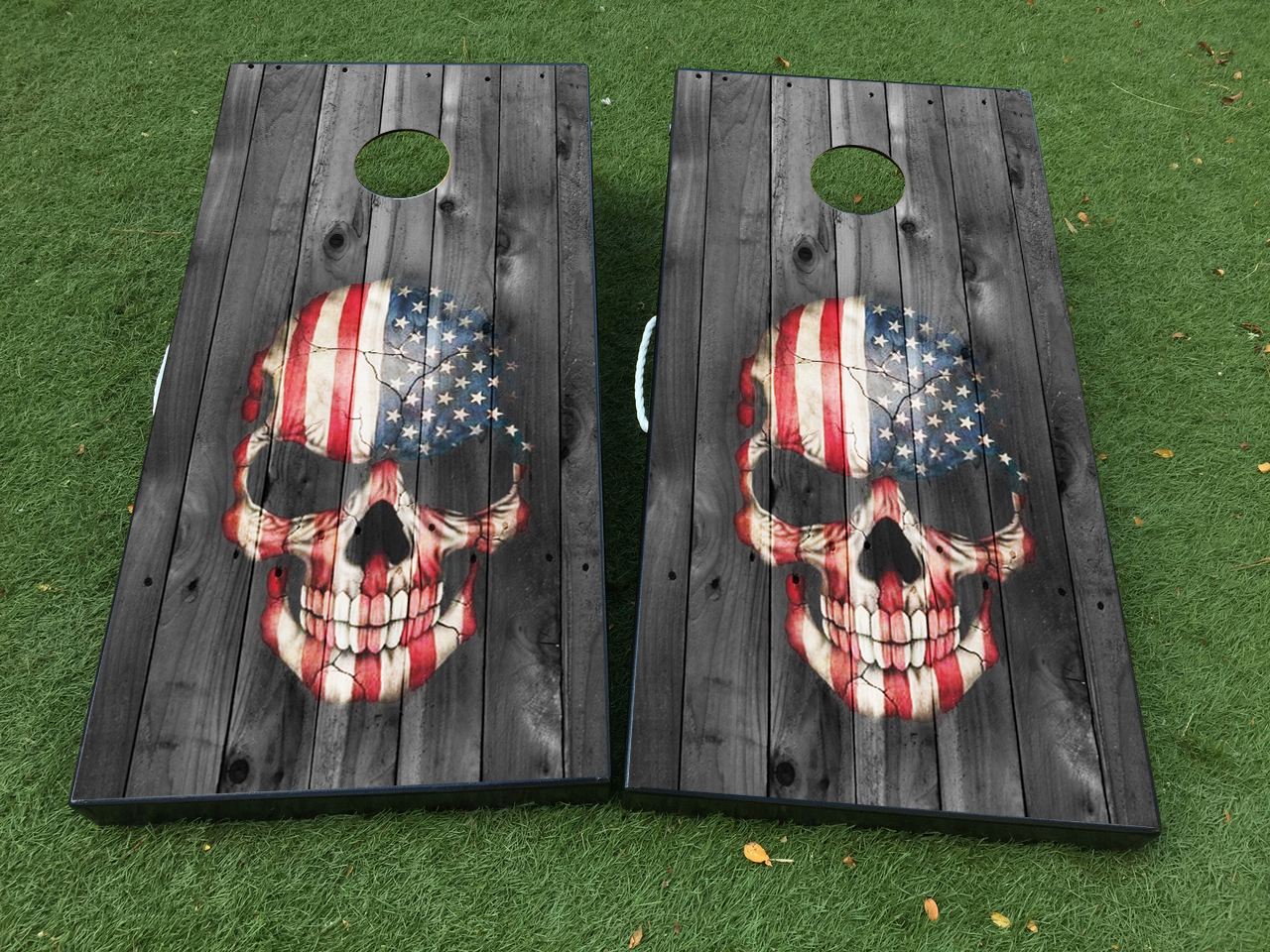 VINYL WRAPS Cornhole Boards DECALS Metal USA Flag Bag Toss Game Stickers 120 