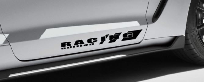 Racing Edition Side Skirt Vinyl Decal Pair for Musclecar Musclecarmodel 