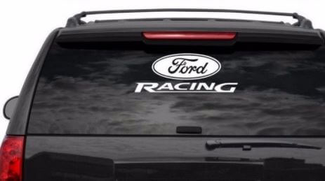 Die Cut Window Vinyl Decal Sticker Racing for Ford Mustang Explorer