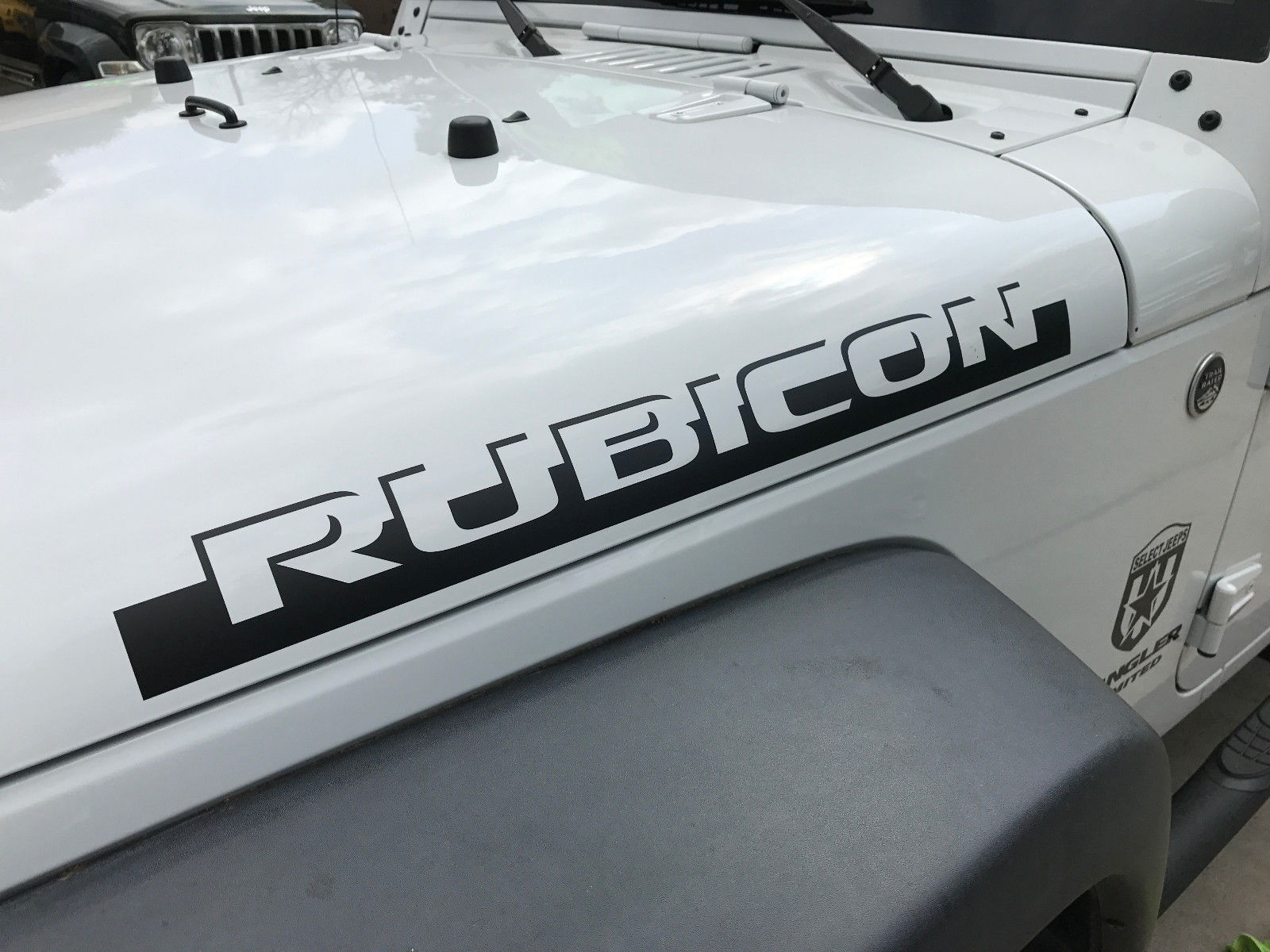 Jeep Wrangler Rubicon Yeti Edition CJ TJ YK JK XJ Vinyl Sticker