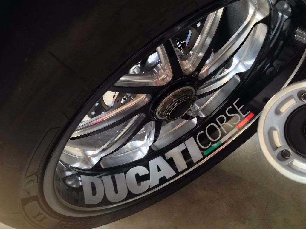 Ducati Corse Racing Decals Stickers Graphics for Ducati