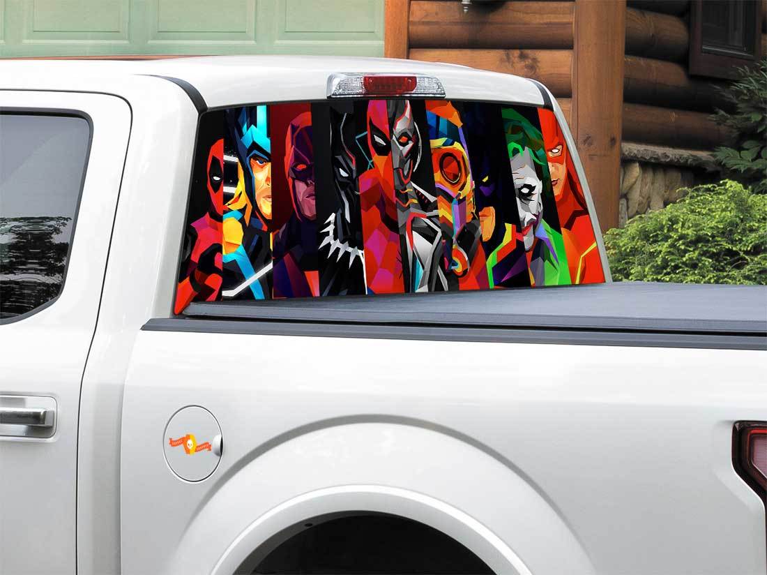 New Marvel Punisher Skull Vinyl Decal Car Truck Window