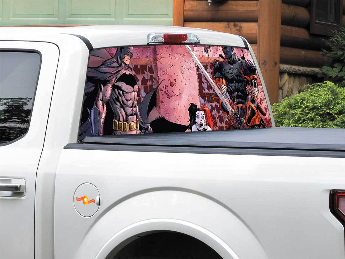 Home Garden Vinyl Decal Truck Car Sticker Laptop Window Dc Comics Batman Harley Quinn Home Garden Home Decor