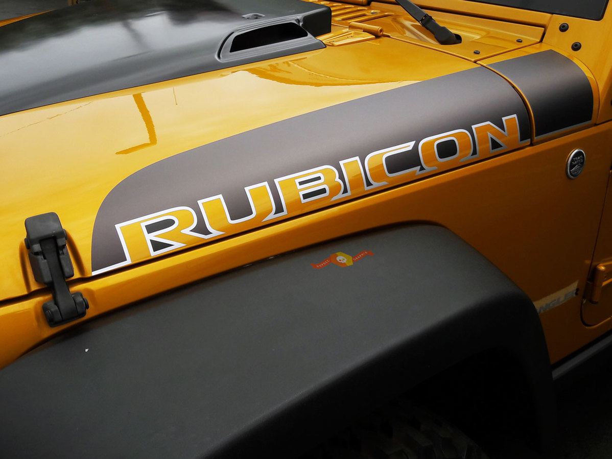 2 Jeep WRANGLER JK UNLIMITED RUBICON RECON Decal Sticker