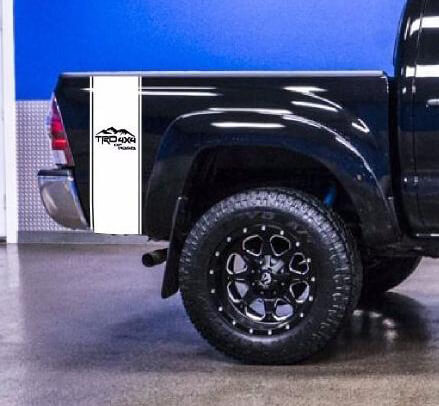 2 Decal stripe sticker kit For TOYOTA TACOMA TUNDRA tail mirror light hook winch