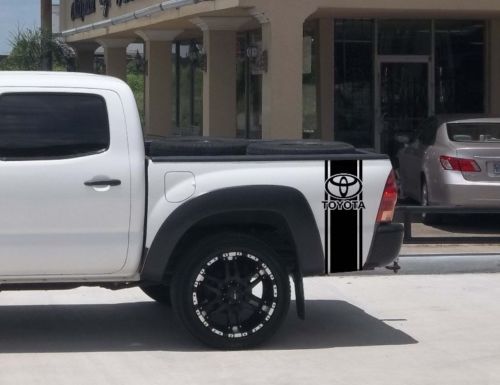 Custom Truck Bed Stripe Decal Set of (2) for Toyota Pickup#1