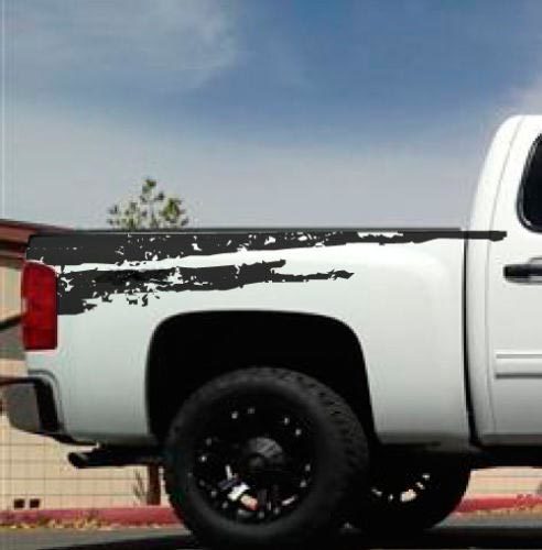 Chevy Mud Dirt Splatter Markierungen angehoben Grafik Aufkleber Aufkleber Van Truck Fahrzeug SUV