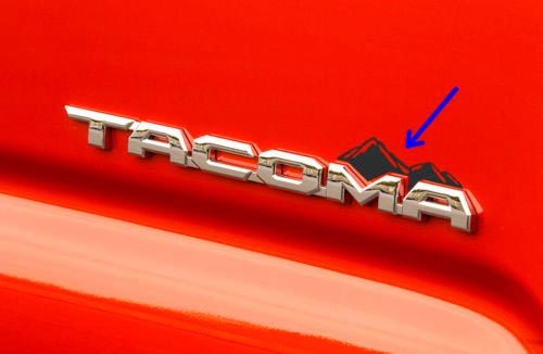 Decalcomanie premium opache in vinile in vinile per il 2016+ Toyota Tacoma