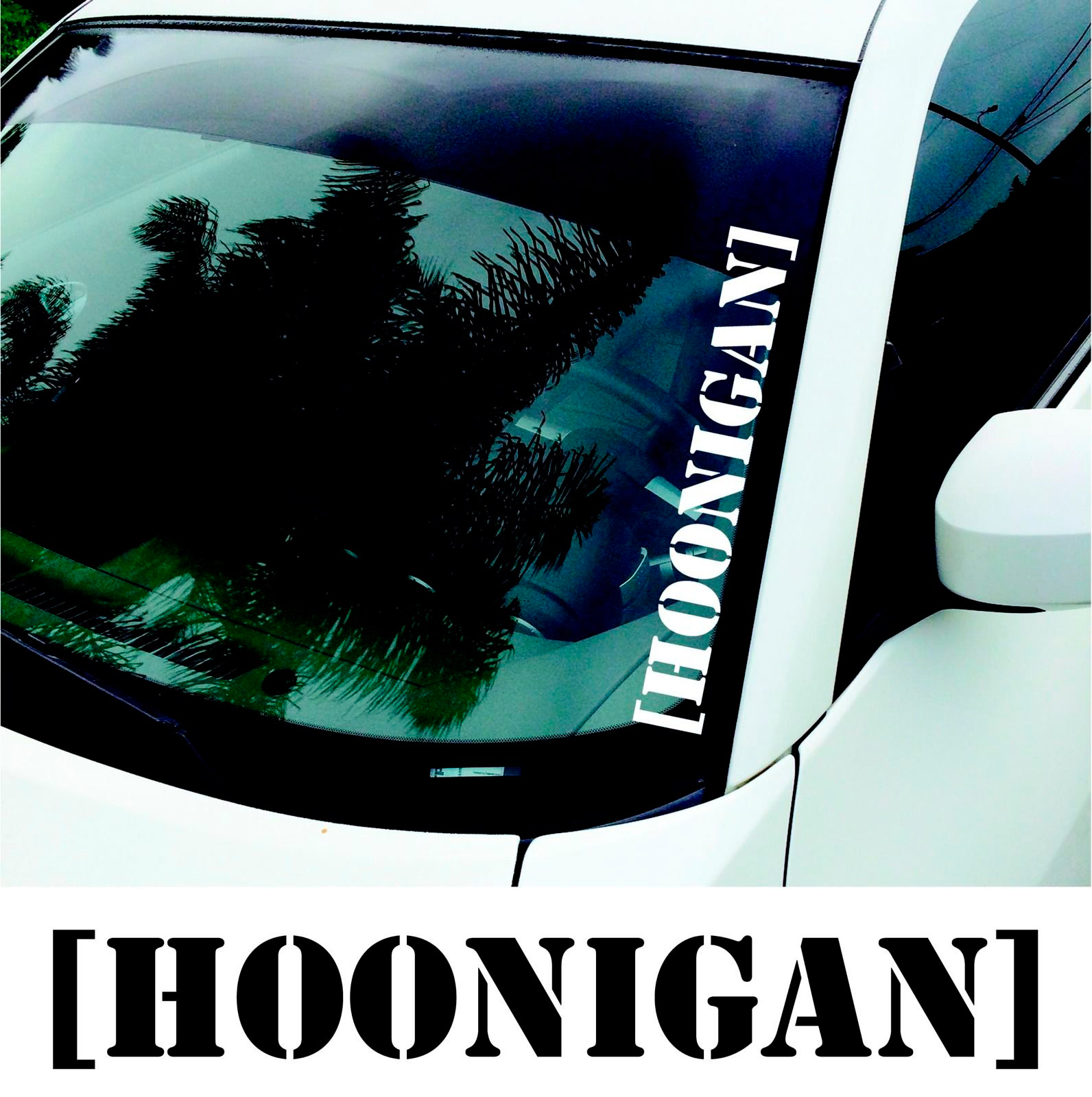 Hoonigan Large Die Cut CBar Premium 28Ã¢â‚¬? Vinyl Sticker