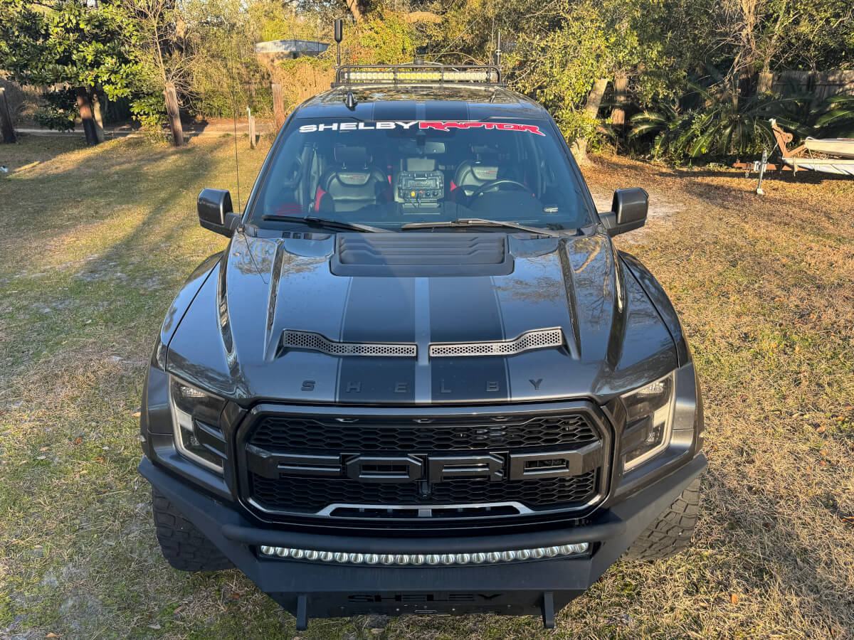 Ford Shelby Windshield Banner Decal – Die Cut Vinyl 42x4.5 Inches With Application Tool