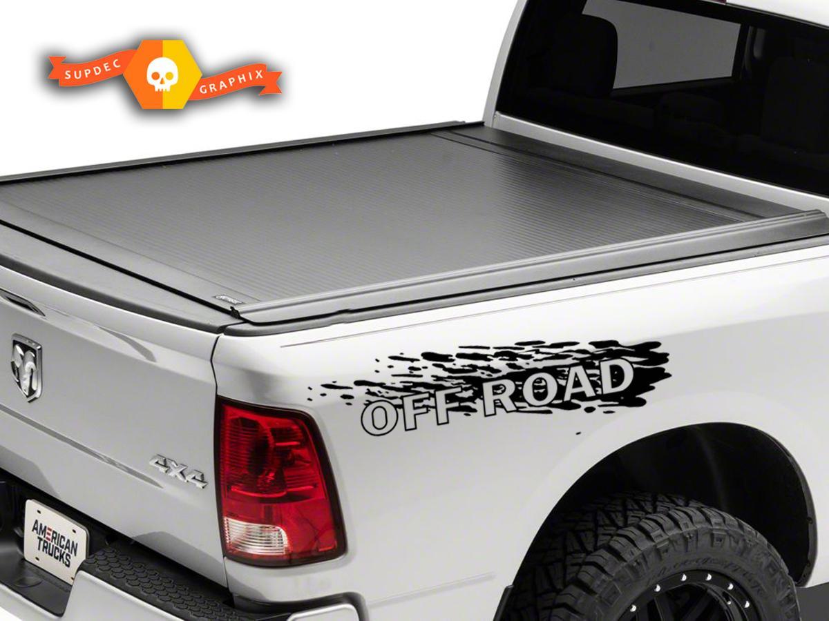 Off Road 4x4 4WD Vinyl Decal Stickers for Dodge Ram 1500 / 2500 / 3500 / Dakota / Durango
