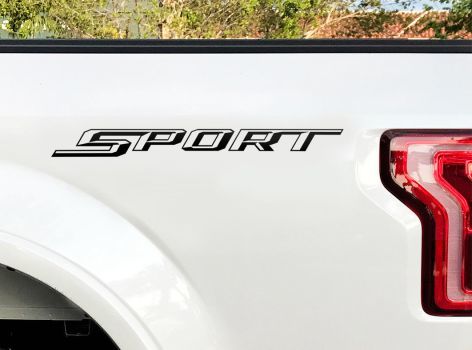 Ford F150 Sport Aufkleber Bedside Decal 2015 2016 Aufkleber Vinyl Cut Pair Aufkleber L.